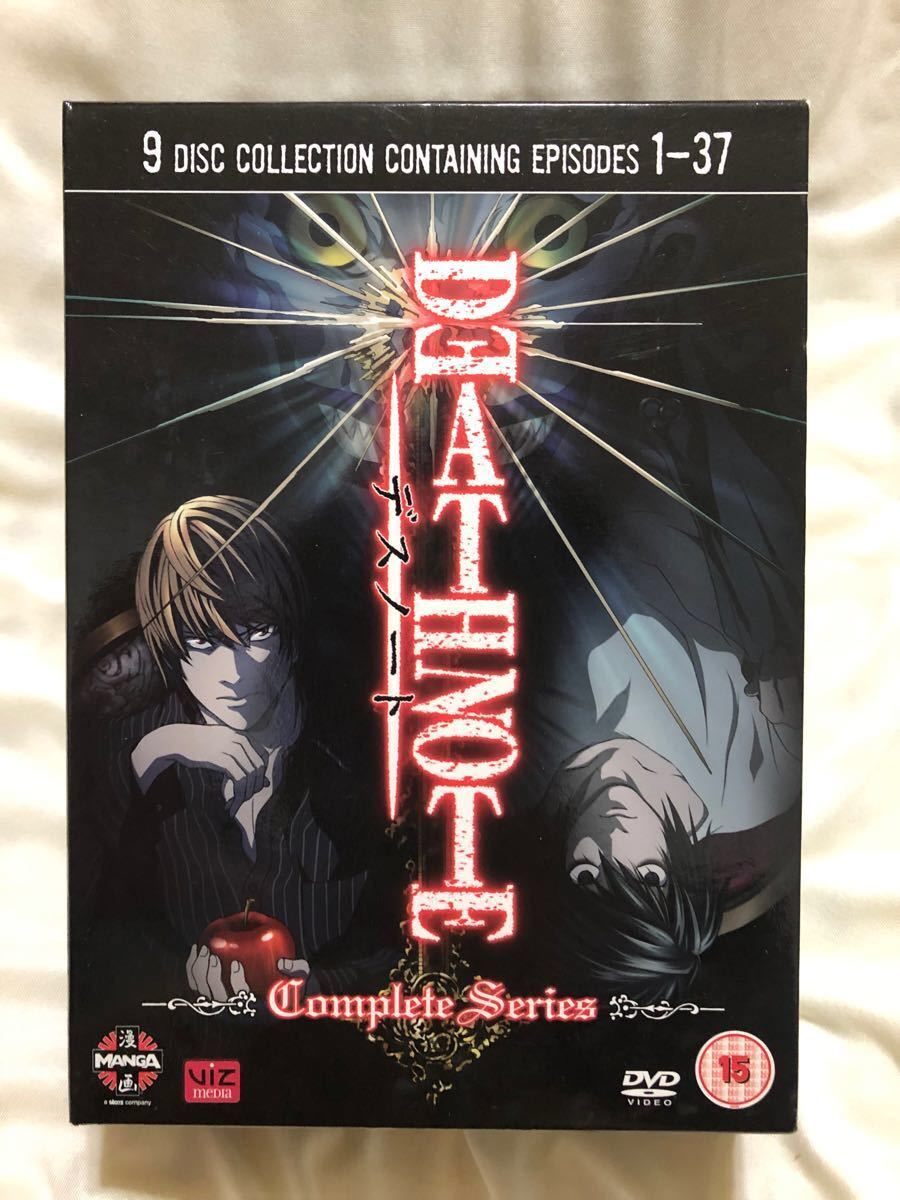 アニメ DeathNote DVD-BOX 全話（1話から37話）輸入版（日本語音声で視聴可能）