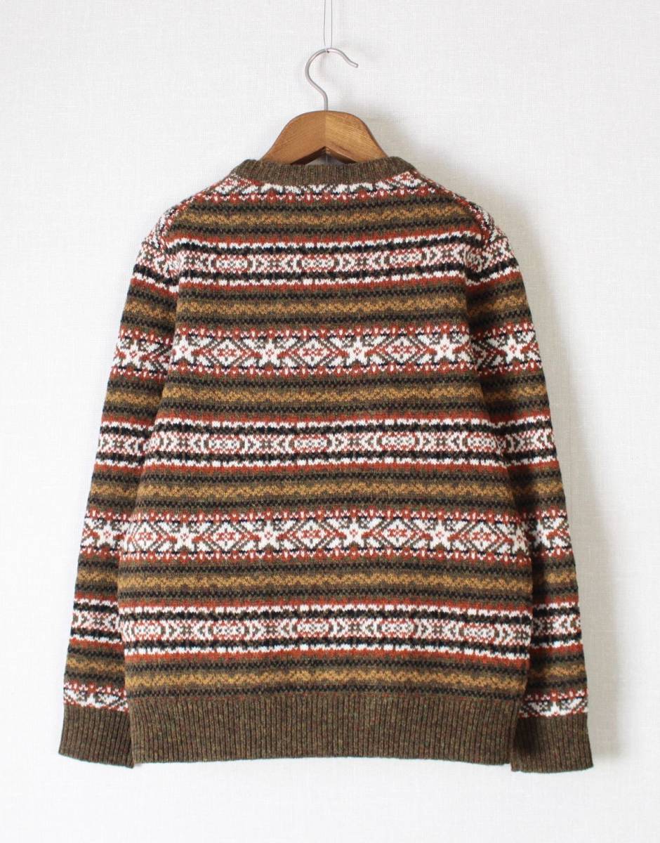 [ B:MING by BEAMS Beams ]5Gs tarp .a i-ll crew neck sweater S 92-15-0201-147 regular price \\8,300 wool knitted nordic 
