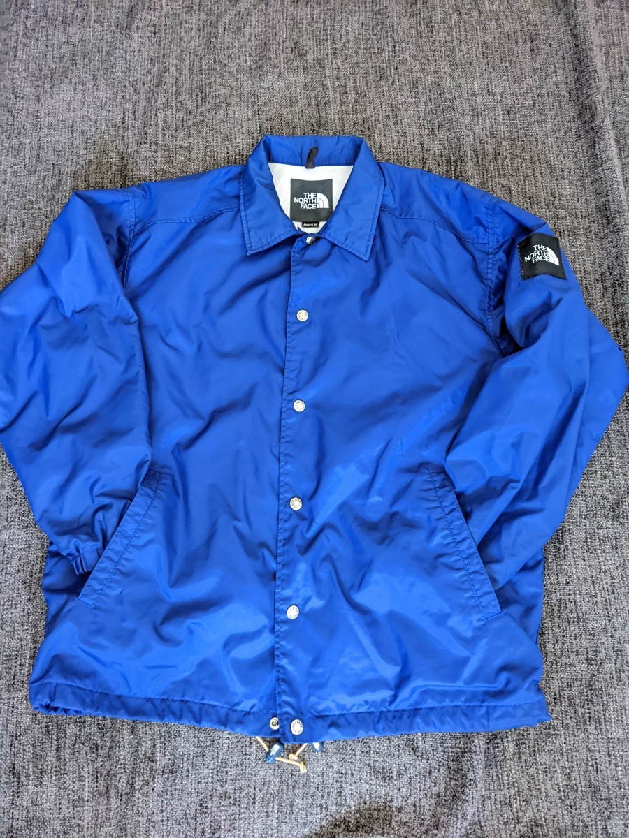 THE NORTH FACE コーチジャケット　青色　Ｍサイズ　 JACKET　 ザノースフェイス