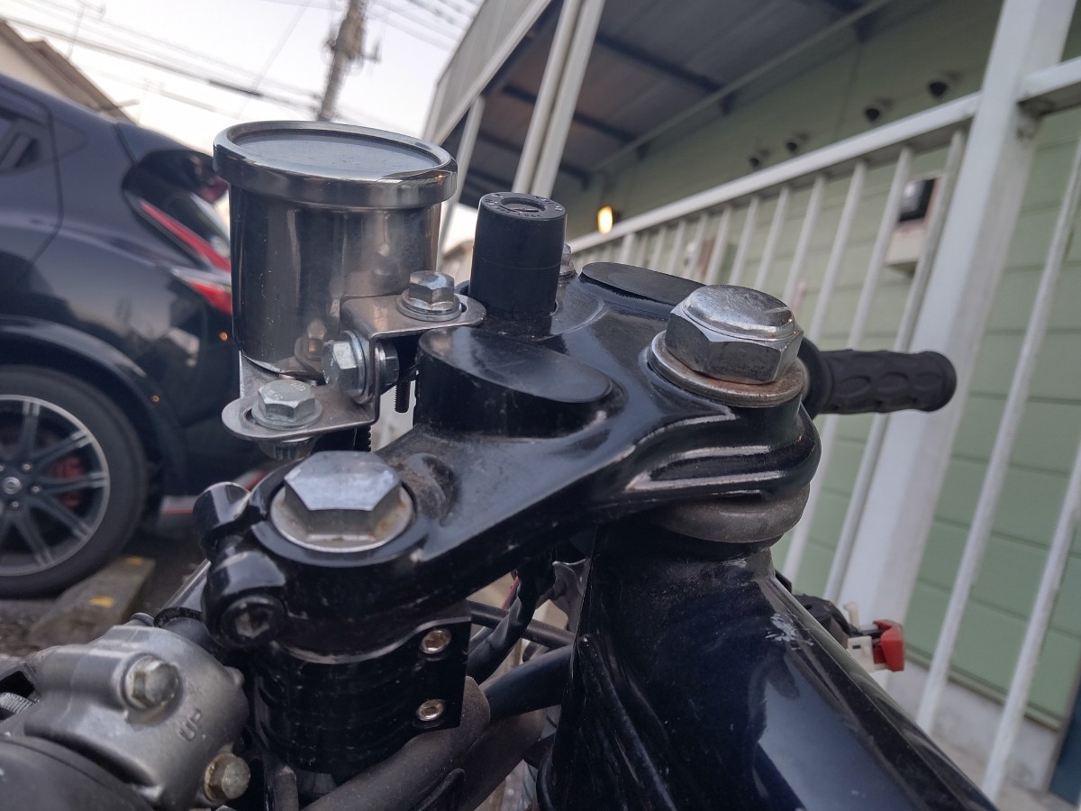 クラブマン GB250 セパハン用加工済み トップブリッジ|Yahoo クラブマン GB250 セパハン用加工済み トップブリッジ|Yahoo