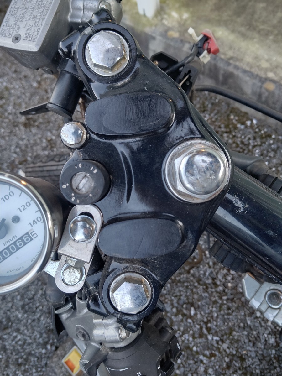 クラブマン GB250 セパハン用加工済み トップブリッジ|Yahoo クラブマン GB250 セパハン用加工済み トップブリッジ|Yahoo