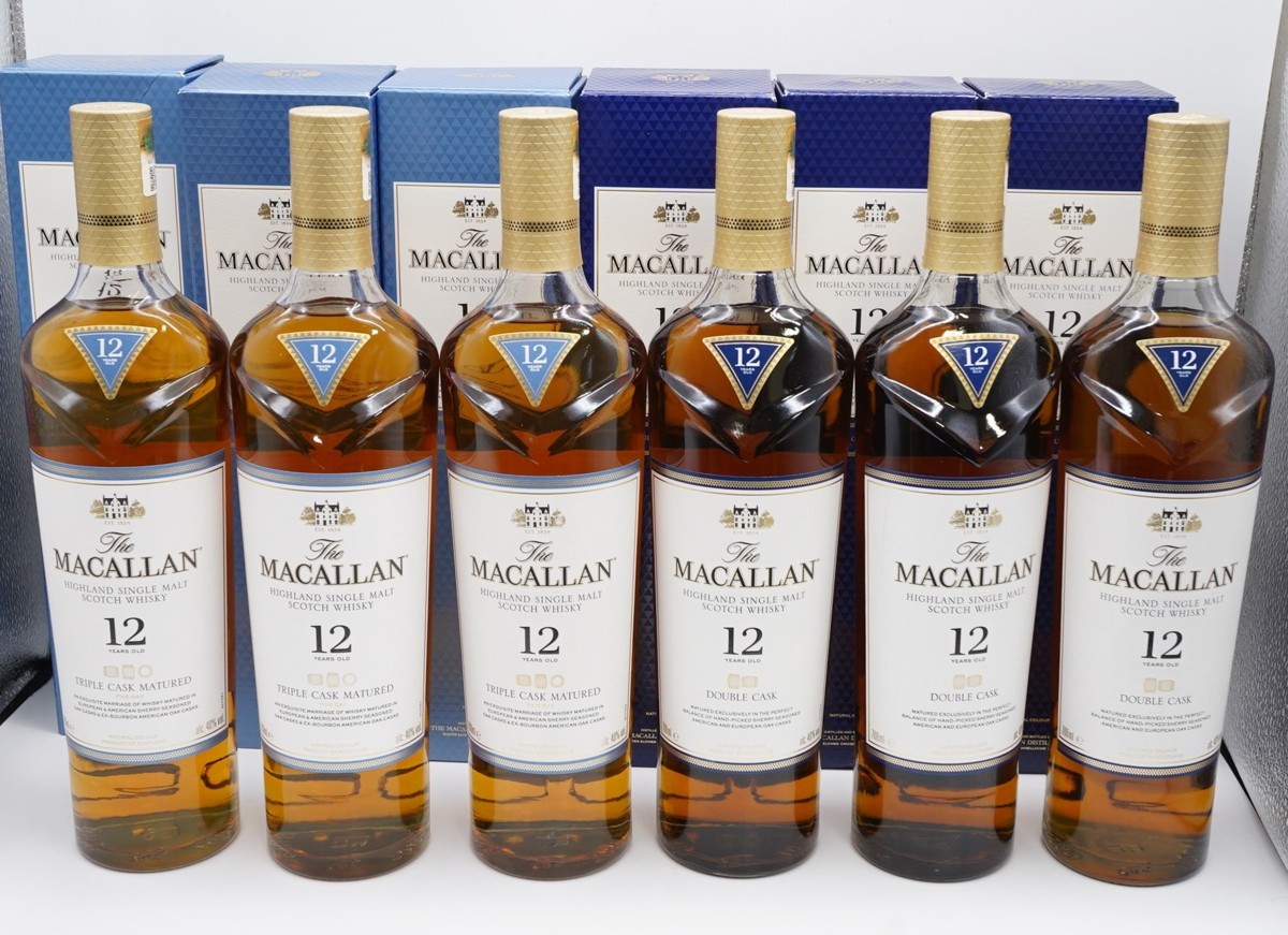 ザ・マッカラン ダブルカスク12年 700ml 6本セット 洋酒