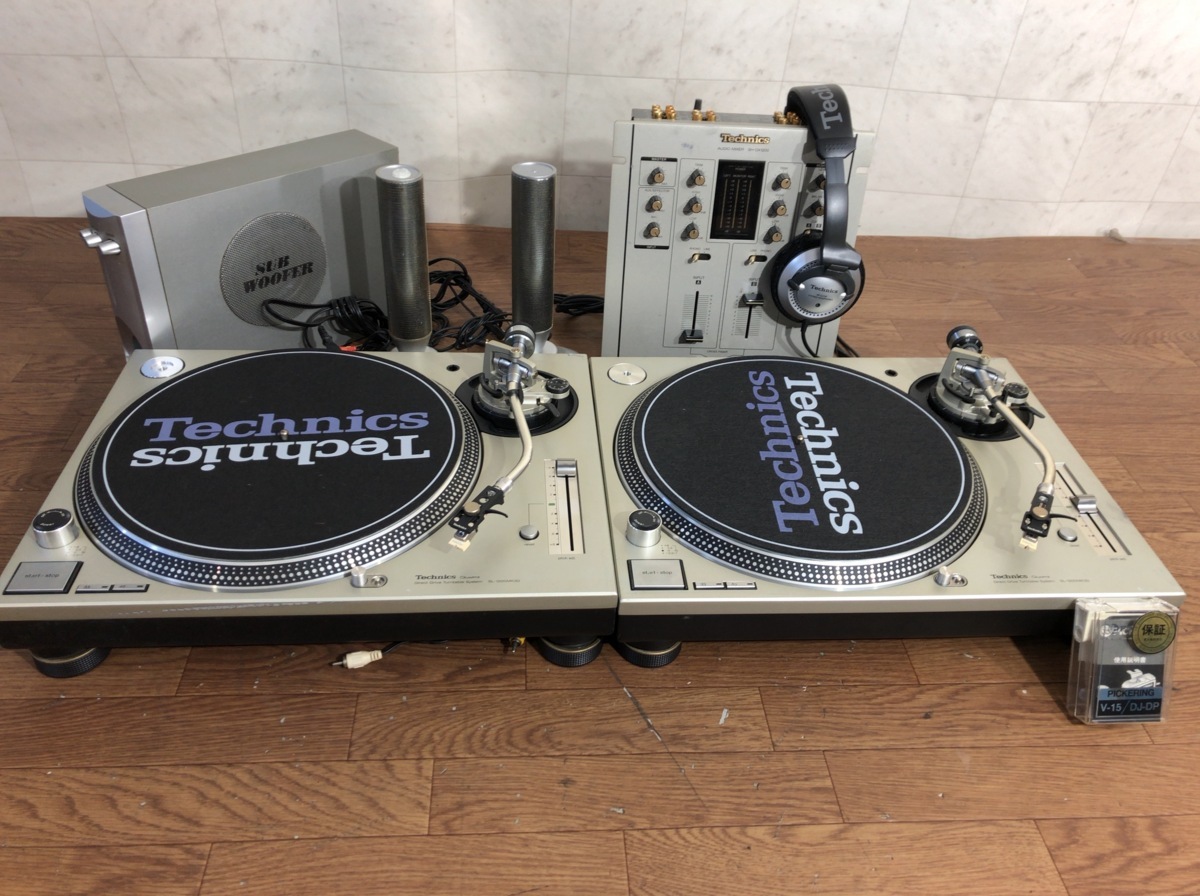 C114Q001Q○Technics テクニクス ターンテーブル セット ミキサー SH