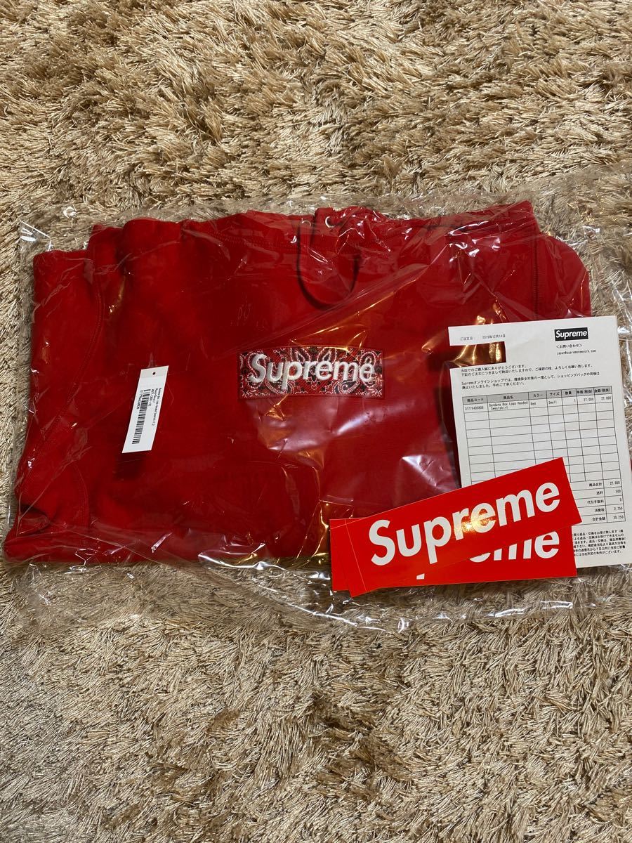 Supreme Bandana box logo Hooded Sweatshirt バンダナ solazofest.com