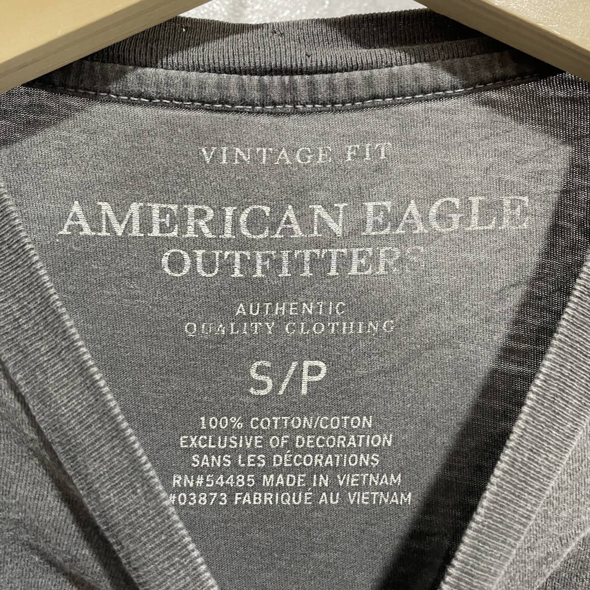 送料無料☆American Eagle☆ビンテージ加工プリントTシャツ☆S☆z20☆c_画像4