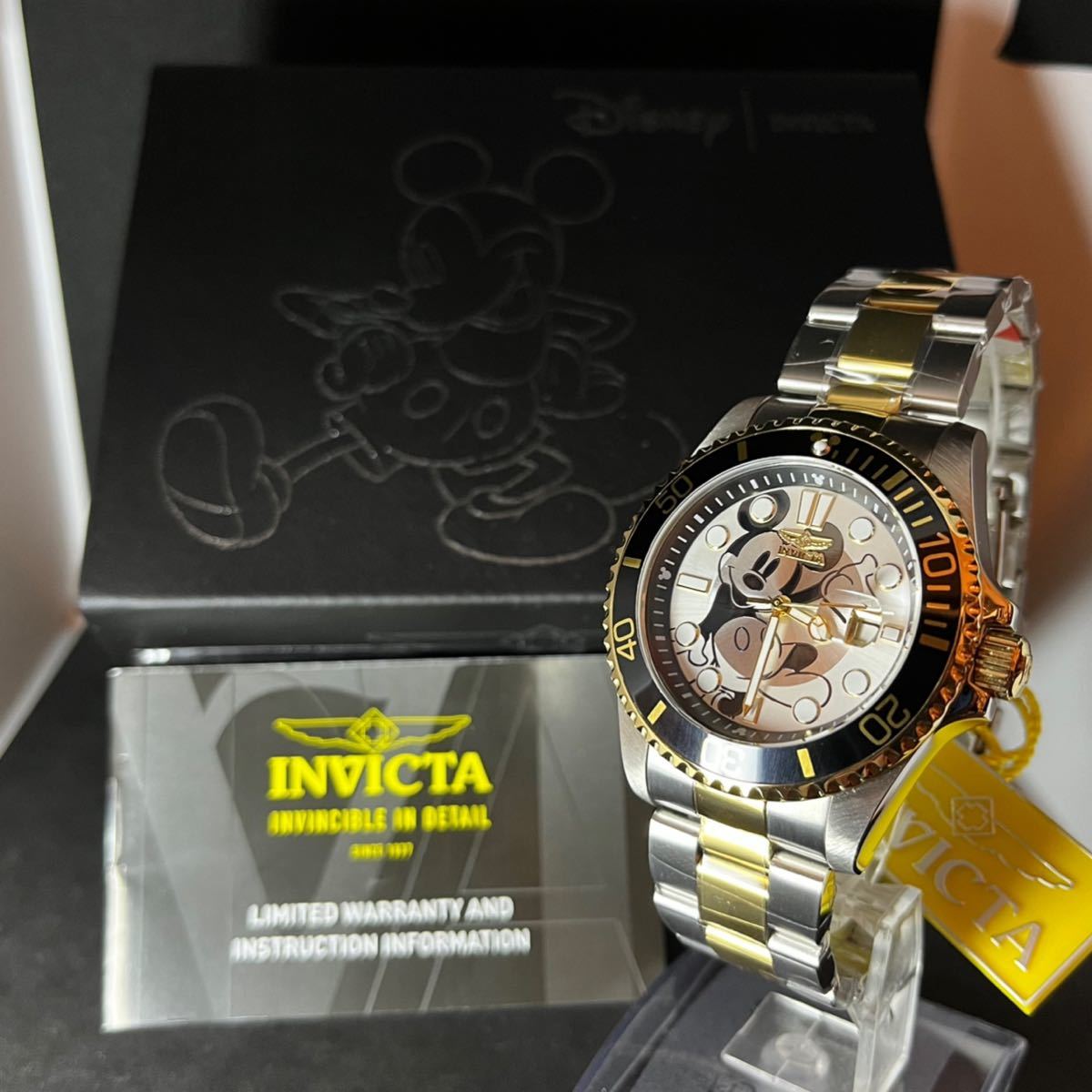 Disney】INVICTA/新品未使用/ミッキー マウス/インヴィクタ/インビクタ