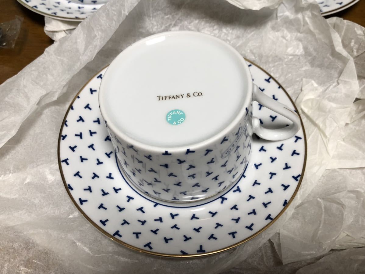 ティファニー 廃盤品 TIFFANY&Co ダンシングT カップ・ソーサー5 ティファニー 廃盤品 TIFFANY&Co ダンシングT カップ・ソーサー5