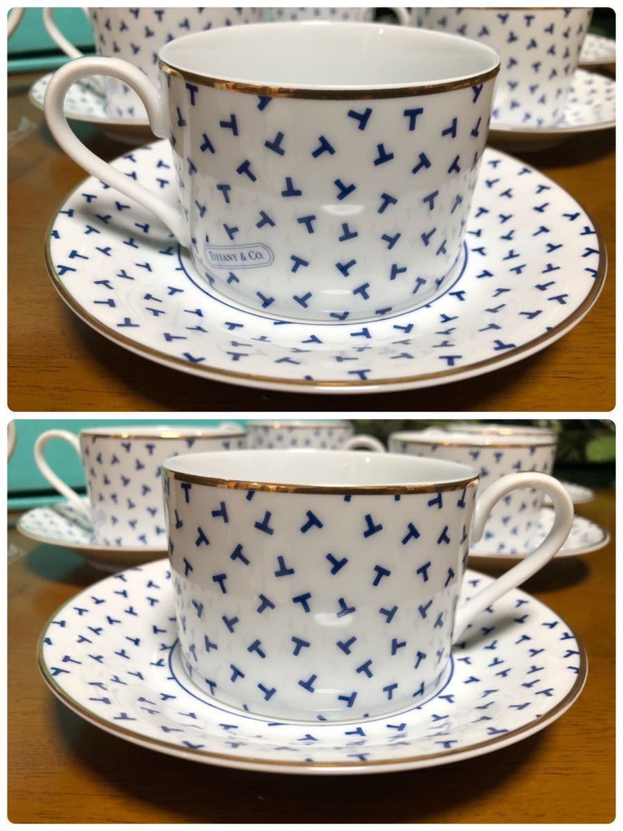 ティファニー 廃盤品 TIFFANY&Co ダンシングT カップ・ソーサー5 ティファニー 廃盤品 TIFFANY&Co ダンシングT カップ・ソーサー5