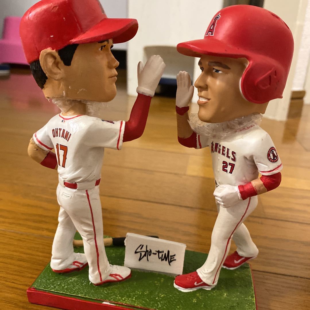 エンゼルス 大谷翔平 ×トラウト トラウタニ ボブルヘッド①