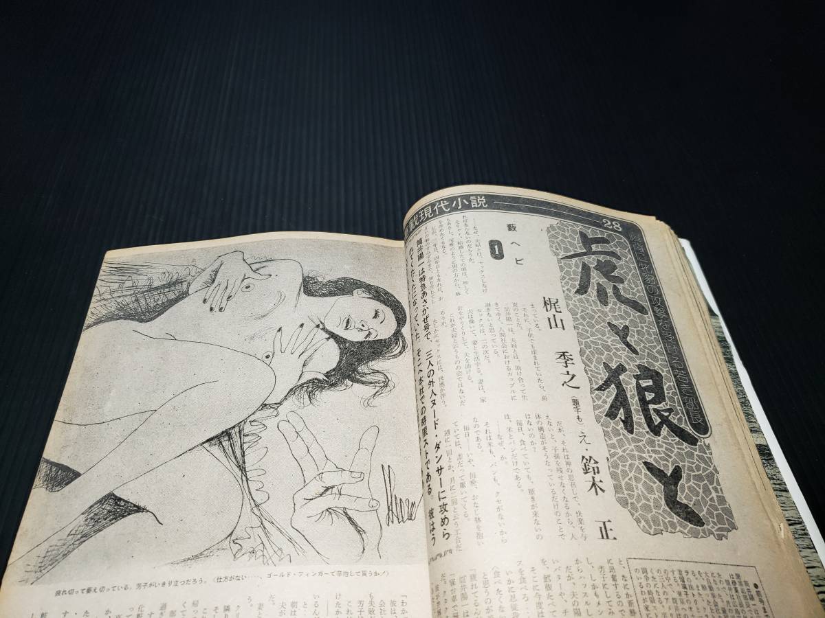 昭和49年9月8日発行 週刊小説 昭和レトロ 週刊雑誌 古雑誌 古書 古本_画像8