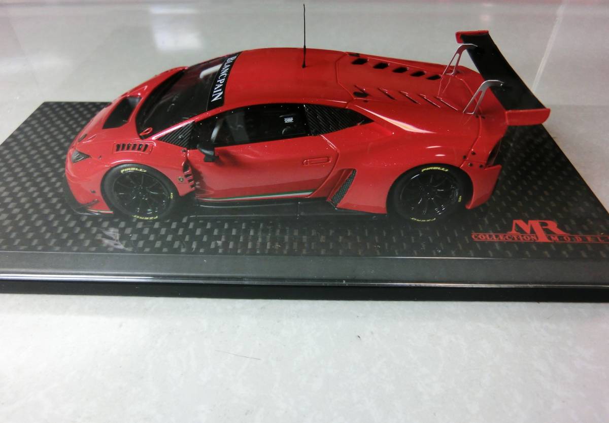 特注・絶版!!ランボルギーニ ウラカンGT3・Rosso Bia・カーボン 完成品 -