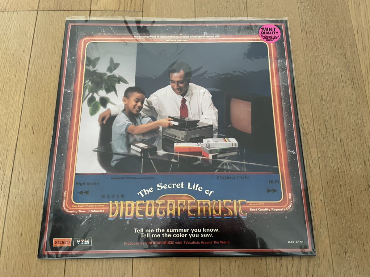 VIDEOTAPEMUSIC The Secret Life Of VIDEOTAPEMUSIC 完全枚数限定生産 アナログレコード 未使用品_画像1