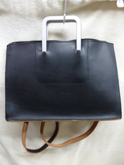 通販でクリスマス LQ MEN レザーブリーフケース ビジネスバッグ ヨウジヤマモト リュック Y's for men Yohji Yamamoto ヴィンテージ 90s その他 通販でクリスマス LQ MEN レザーブリーフケース ビジネスバッグ ヨウジヤマモト リュック Y's for men Yohji Yamamoto ヴィンテージ 90s その他