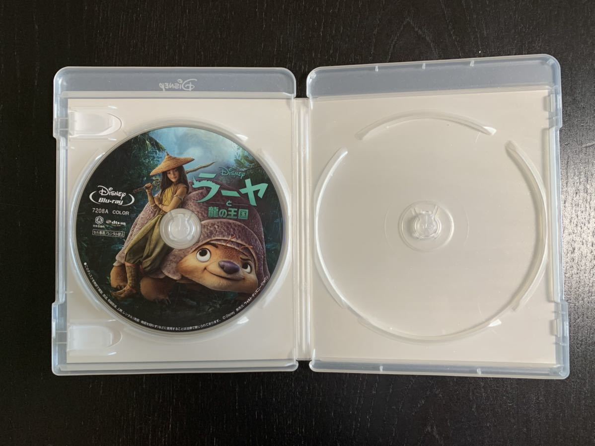 G101 ラーヤと龍の王国　ブルーレイ　と 純正ケース 未再生品 国内正規品 ディズニー Blu-rayのみ(DVD・Magicコードなし)