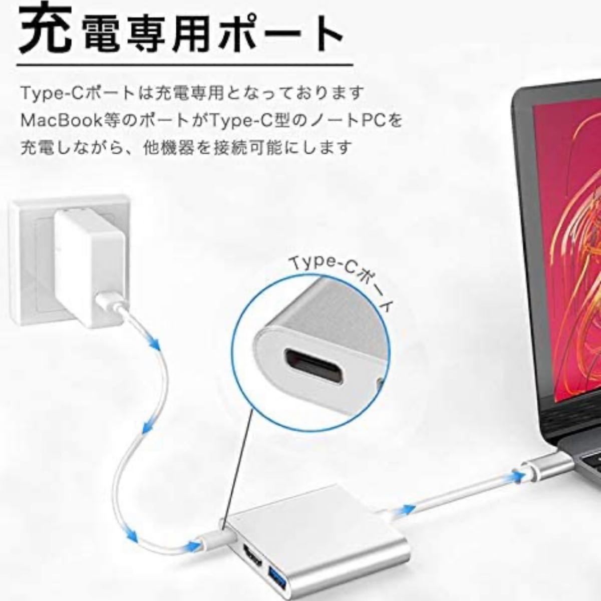 Type C変換アダプタ HDMI