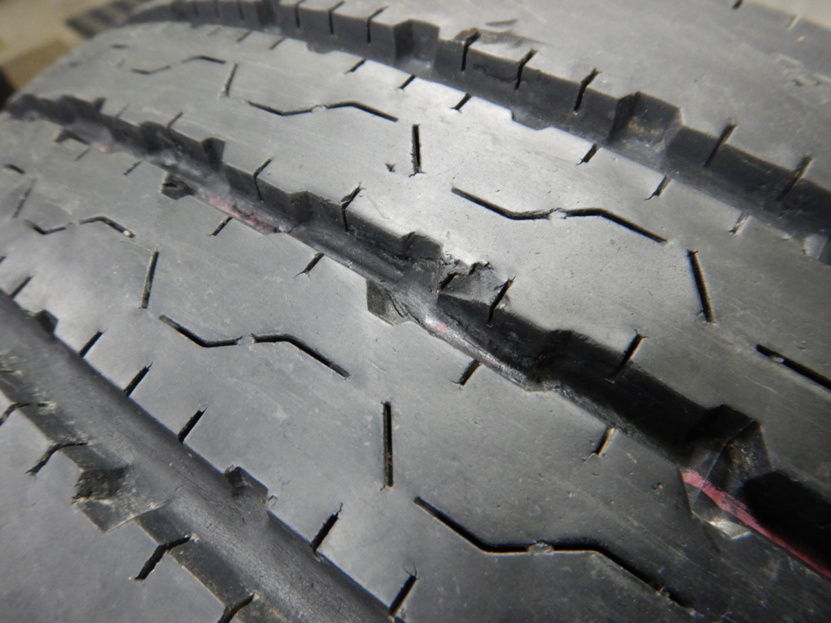 4本価格★パブT4759■215/60R15.5 110/108L LT BRIDGESTONE DURAVIS R205 チューブレス■条件付送料無料■アトラス キャンター_画像8