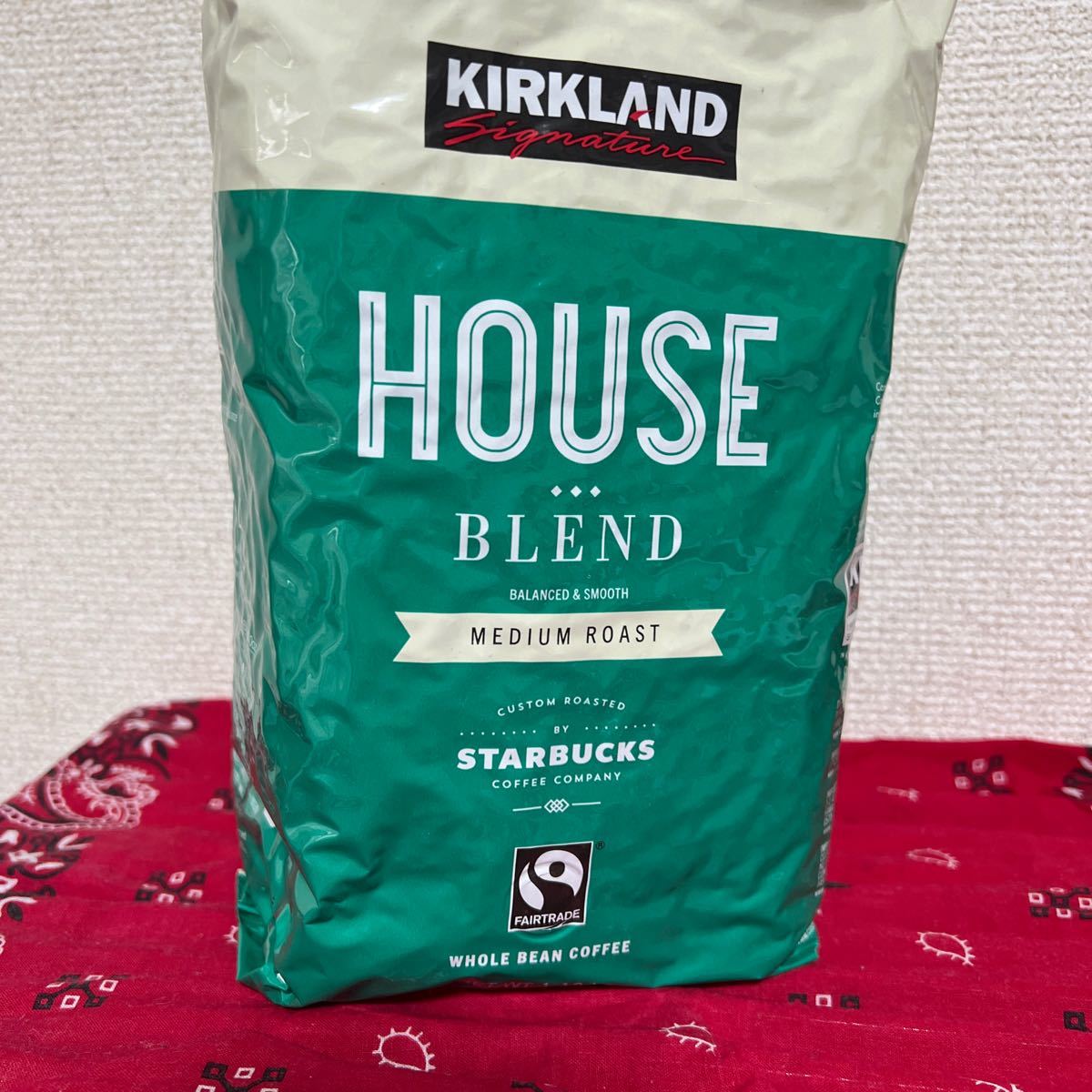 カークランドシグネチャー スターバックス ハウスブレンド コーヒー (豆) 1.13kg