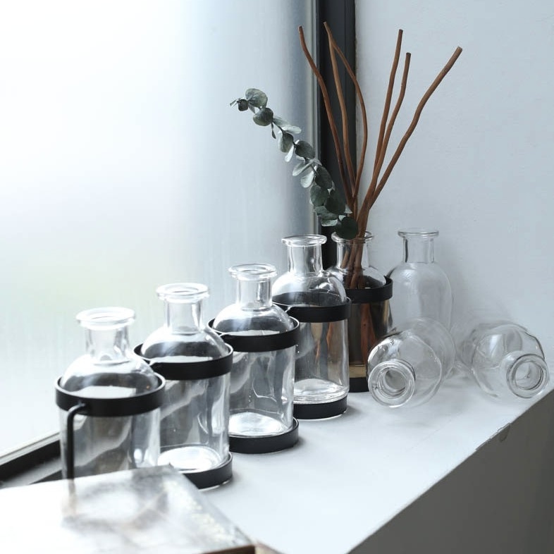 DULTON ダルトン AROMA DIFFUSER VASE 5B EUCALY WOODY AROMATIC アロマ ディフューザー 5ボトル_画像4