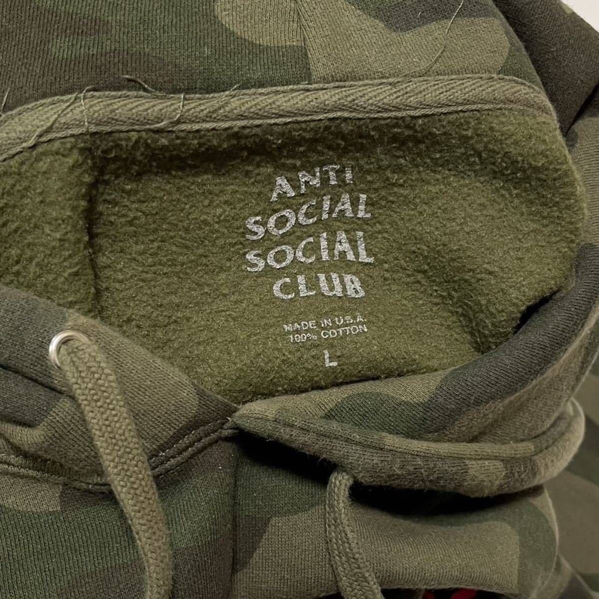 PayPayフリマ｜【L】Anti Social Social Club 18ss Break Me Hoody 