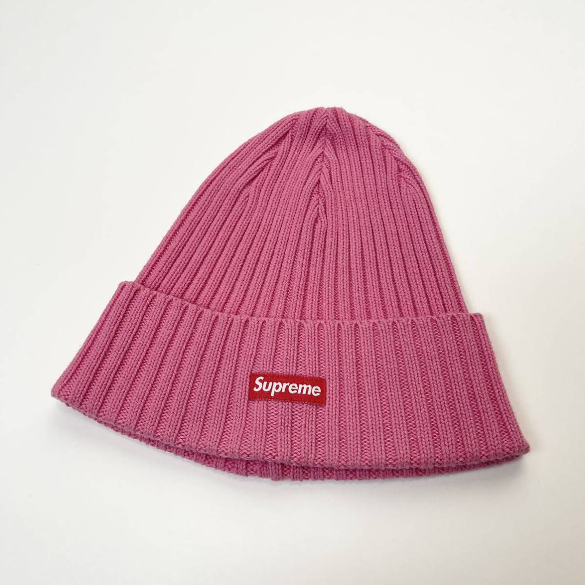 Supreme 16ss Overdyed Beanie Pink ピンク ビーニー Small Box Logo ボックスロゴ ニットキャップ  ニット帽