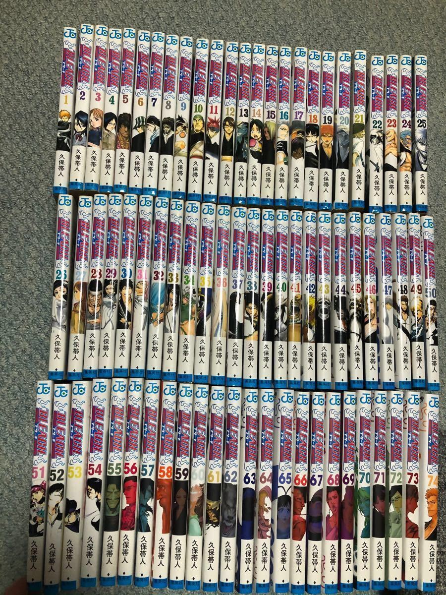 BLEACH 全巻セット 久保帯人 【漫画】 BLEACH ブリーチ (1-74巻 BLEACH 全巻セット 久保帯人 【漫画】 BLEACH ブリーチ (1-74巻