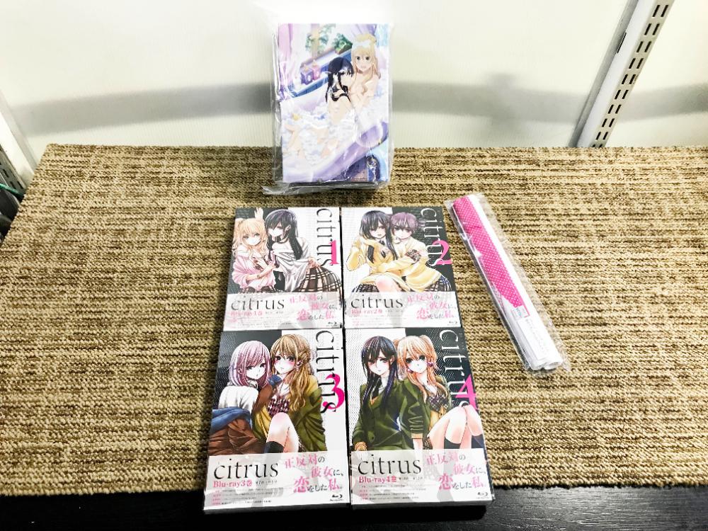 □☆新品未開封☆citrus/シトラス☆初回限定版 全4巻セット☆Blu-ray