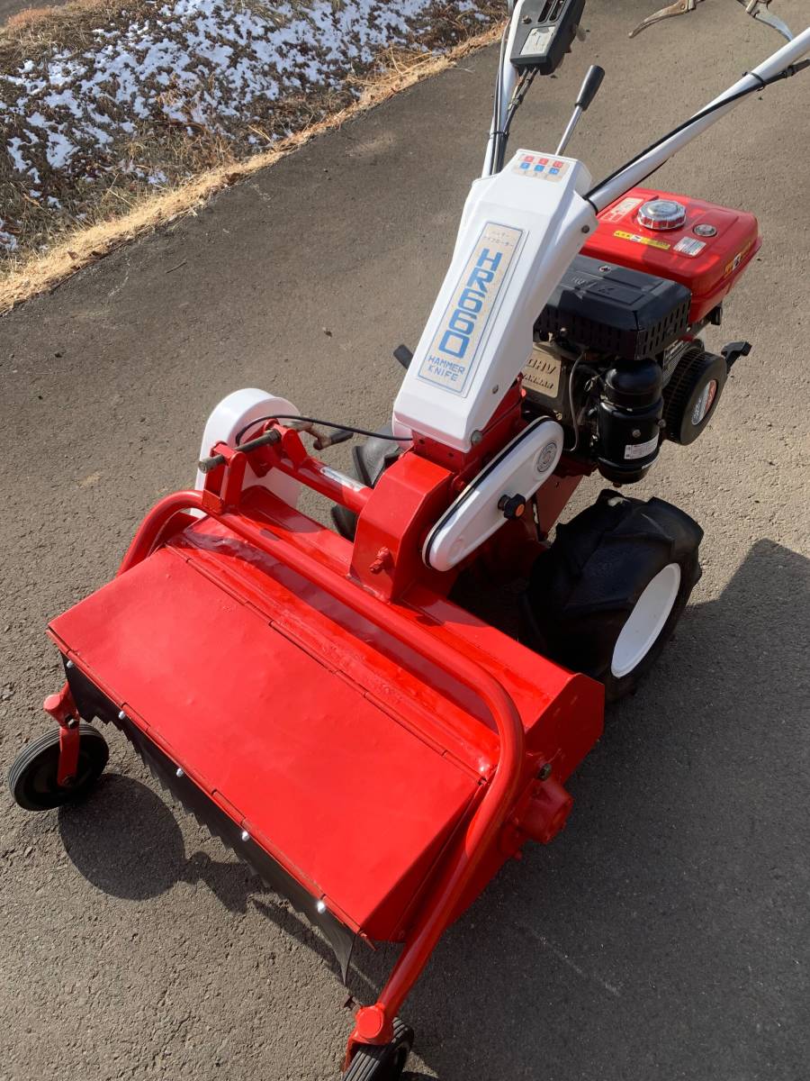 オーレック ハンマーナイフモア ハンマーナイフローター Hr660 8馬力 ヤンマー エンジン 草刈機 自走式草刈機 直接引取 本体 売買されたオークション情報 Yahooの商品情報をアーカイブ公開 オークファン Aucfan Com