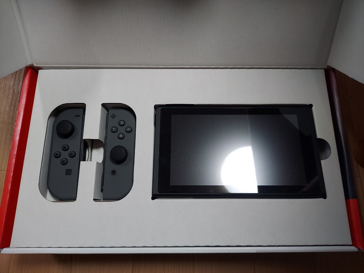 Nintendo Switch Joy-Con （L）/（R） グレー HAC-S-KAAAA　保証あり