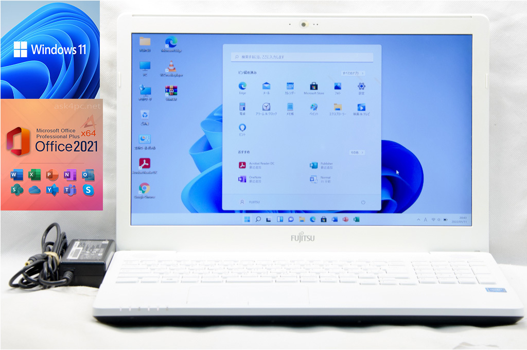 ☆最新Windows11・特売品☆富士通 LIFEBOOK AH42/Y☆新世代2コア/無線