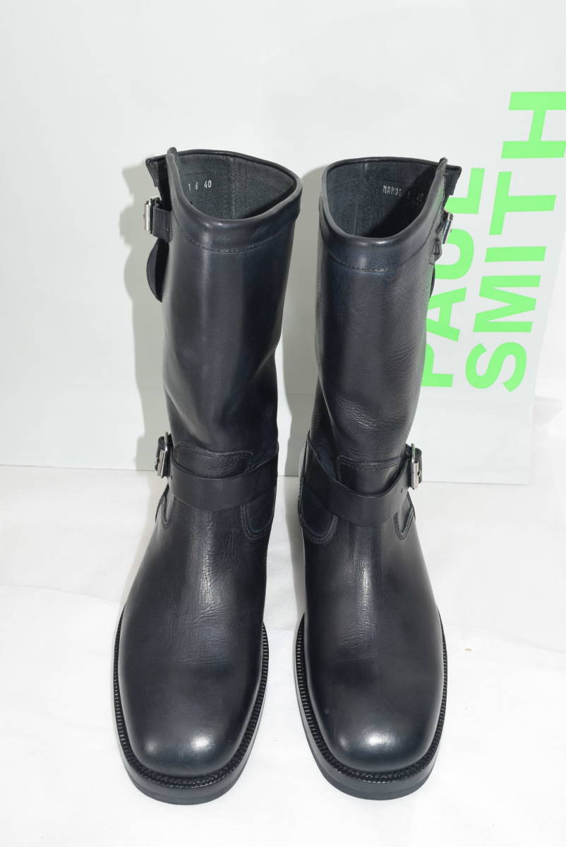 ☆新品未使用☆Paul Smith レザーブーツ 牛革☆VERA GOMMA コラボ