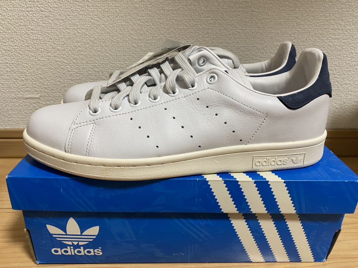 スタンスミス 2014年製 JP28.5cm 本革 生産終了 アディダス ネイビー adidas stansmith D品番 D67362_画像1