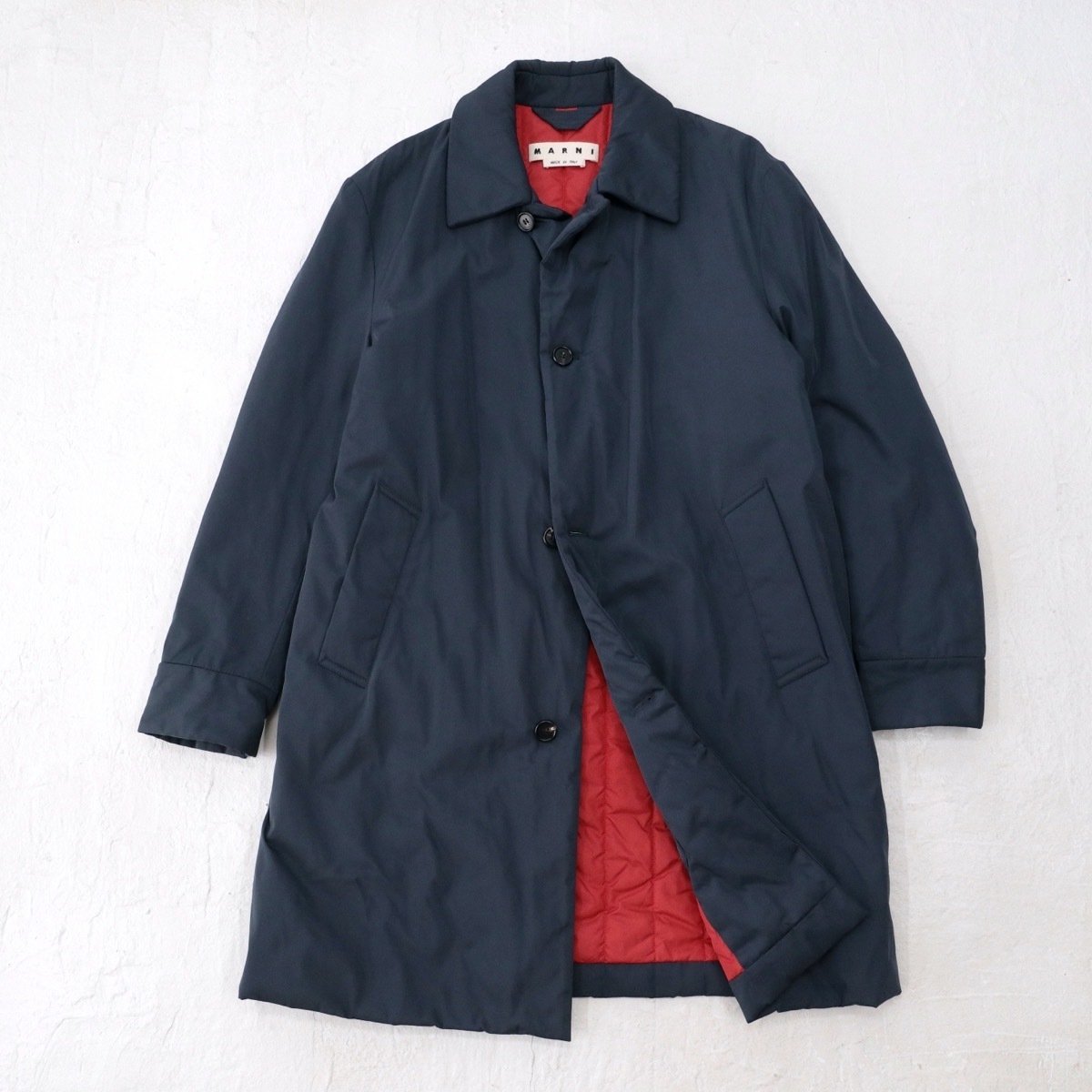 【即決】送料無料 美品★MARNI｜MARNI NYLON TWILL COAT44 ｜マルニ ナイロンツイルコートの画像1