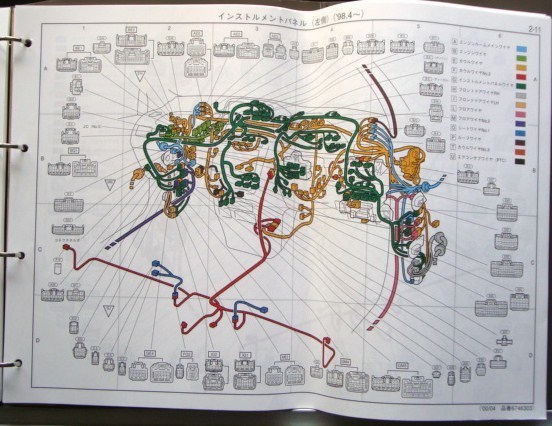  Toyota IPSUM SXM1#,CXM1# series \'1996.05- wiring diagram compilation 