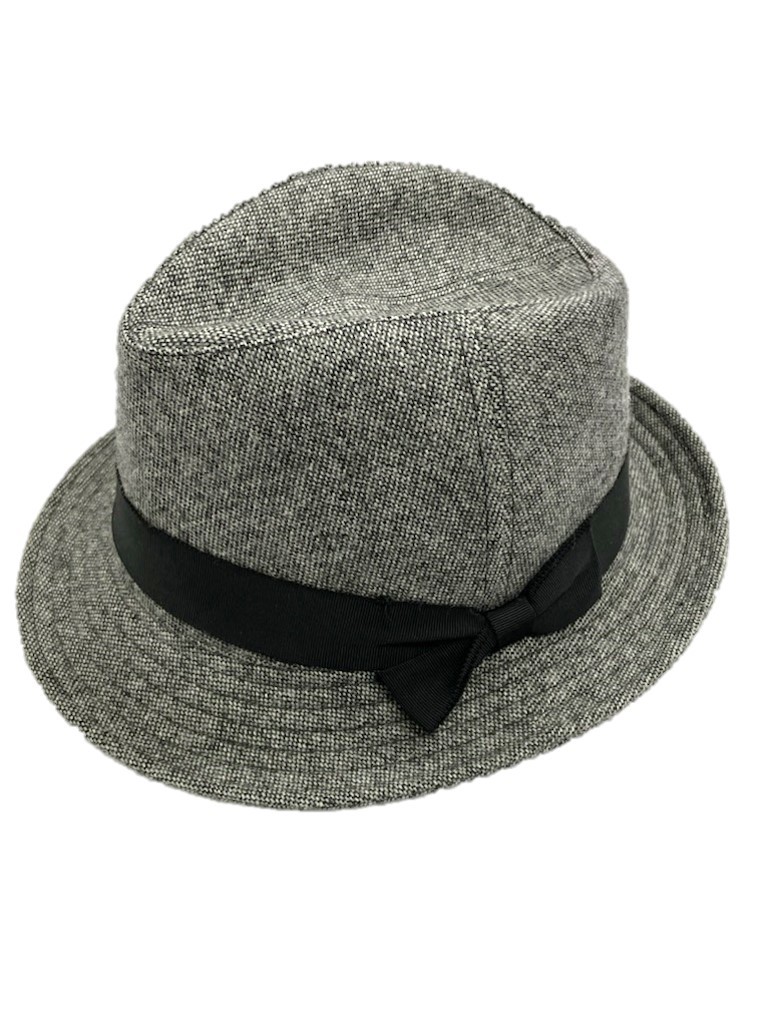  trad ivy made in Japan wool hat plain weave black me Ran jiONE SIZE