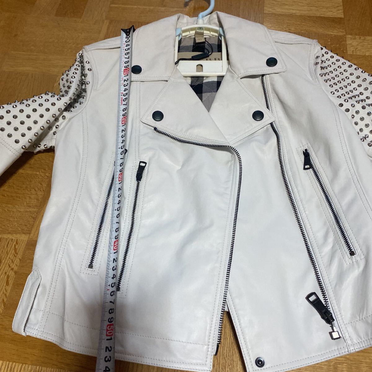 正規品/赤字商品)新品未使用BURBERRY革ジャケット レザージャケット