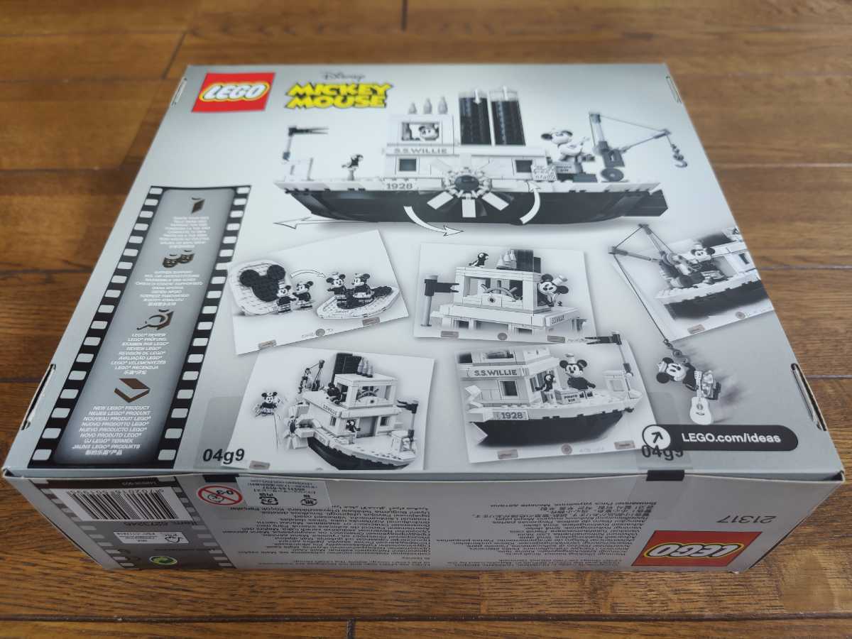 ★☆LEGO レゴ21317 アイデア 蒸気船ウィリーディズニー【国内購入正規品　新品未開封】☆★_画像2