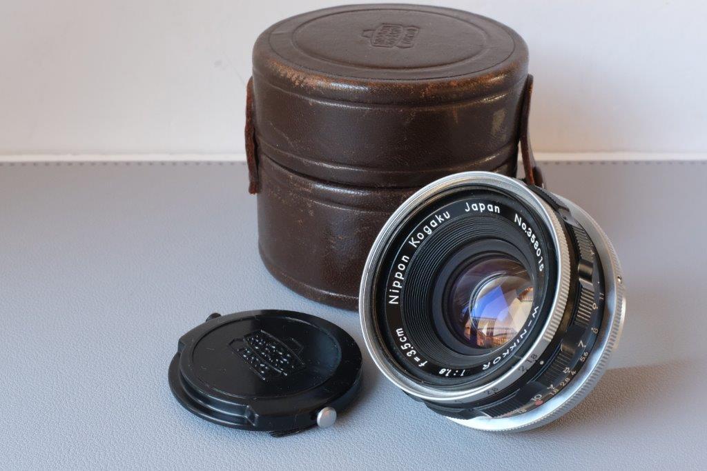 コレクター品！Nikon S用 nippon kogaku W-Nikkor ニッコール 35mm 3.5