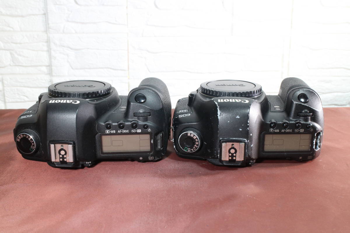 ジャンク Canon EOS 5D Mark II ボディ 2台セット フルサイズ(キヤノン 