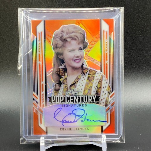 21 Leaf Pop Century Connie Stevens コニー スティーブンス 直筆サイン Orange Prizm Auto 4 5 か行 売買されたオークション情報 Yahooの商品情報をアーカイブ公開 オークファン Aucfan Com