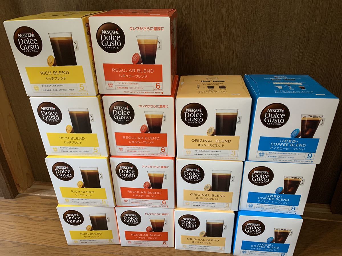 誕生日プレゼント ネスカフェ ドルチェグスト カプセル 3種セット tdh