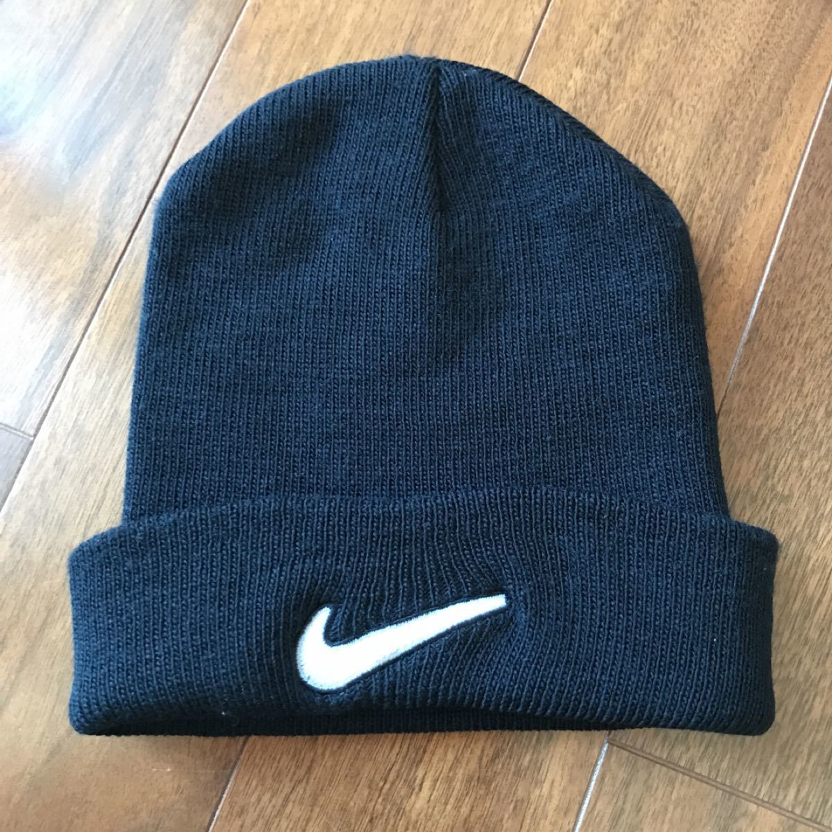 希少 菅田将暉 ナイキ NIKE ニット帽 ニットキャップ ビーニー 90S 白