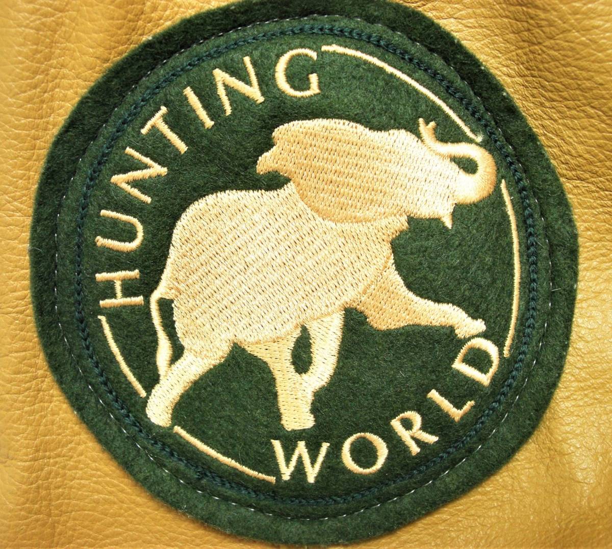  immediately complete sale!50 put on limitation 50th memory &s Koo cam W name! regular price approximately 18 ten thousand jpy . ultimate profit!. Logo embroidery &HW& extra-large Logo!SKOOKUM stadium jumper USA made Hunting World L~LL