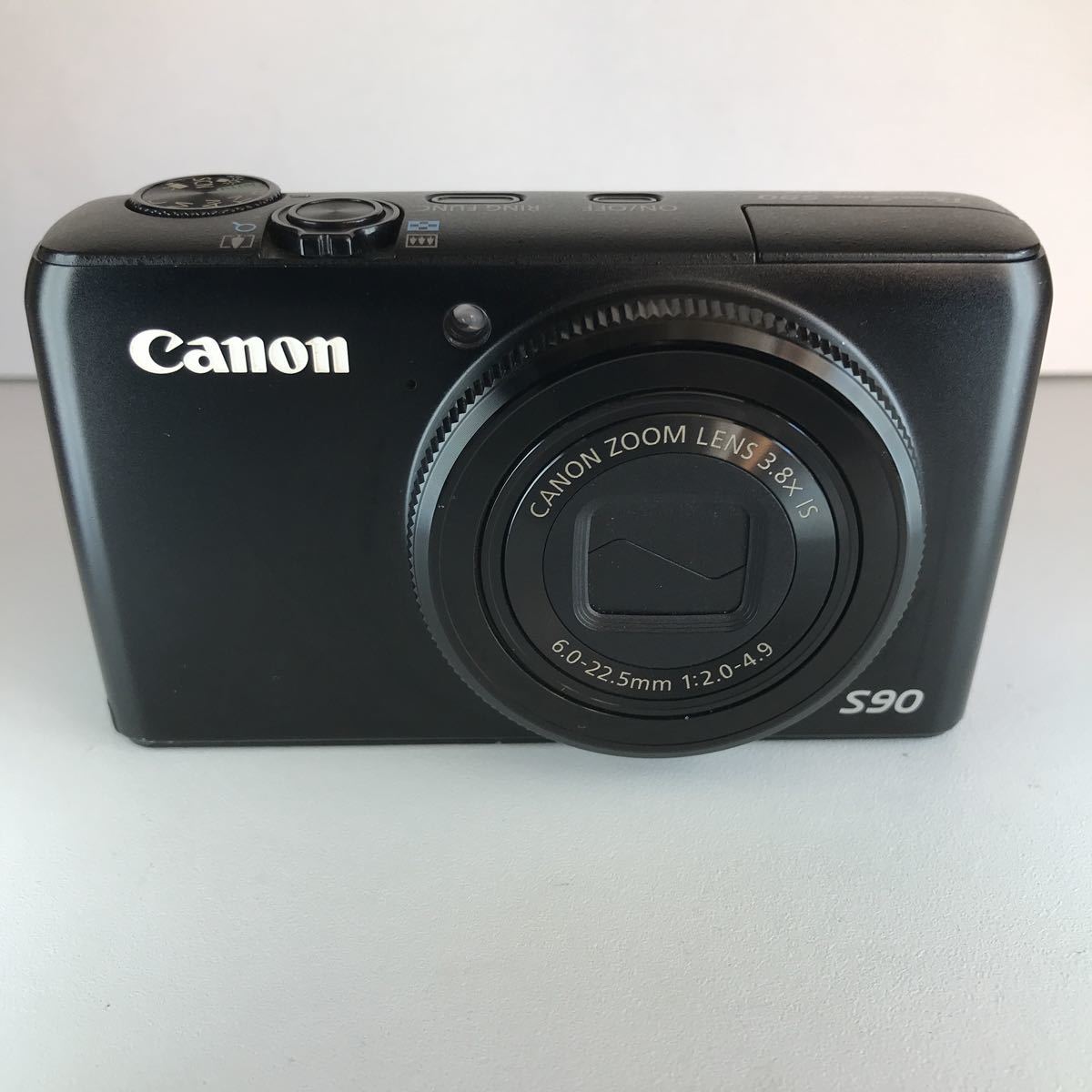 Canon PowerShot S90(動作確認済み)(美品)(箱付きフル装備)