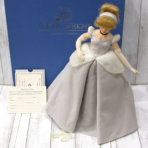 S2153 ☆ R.JOHN WRIGHT R・ジョンライト シンデレラ ディズニーコレクション CINDERELLA THE DISNEY COLLECTION 希少 レア 正規品 本物_画像1