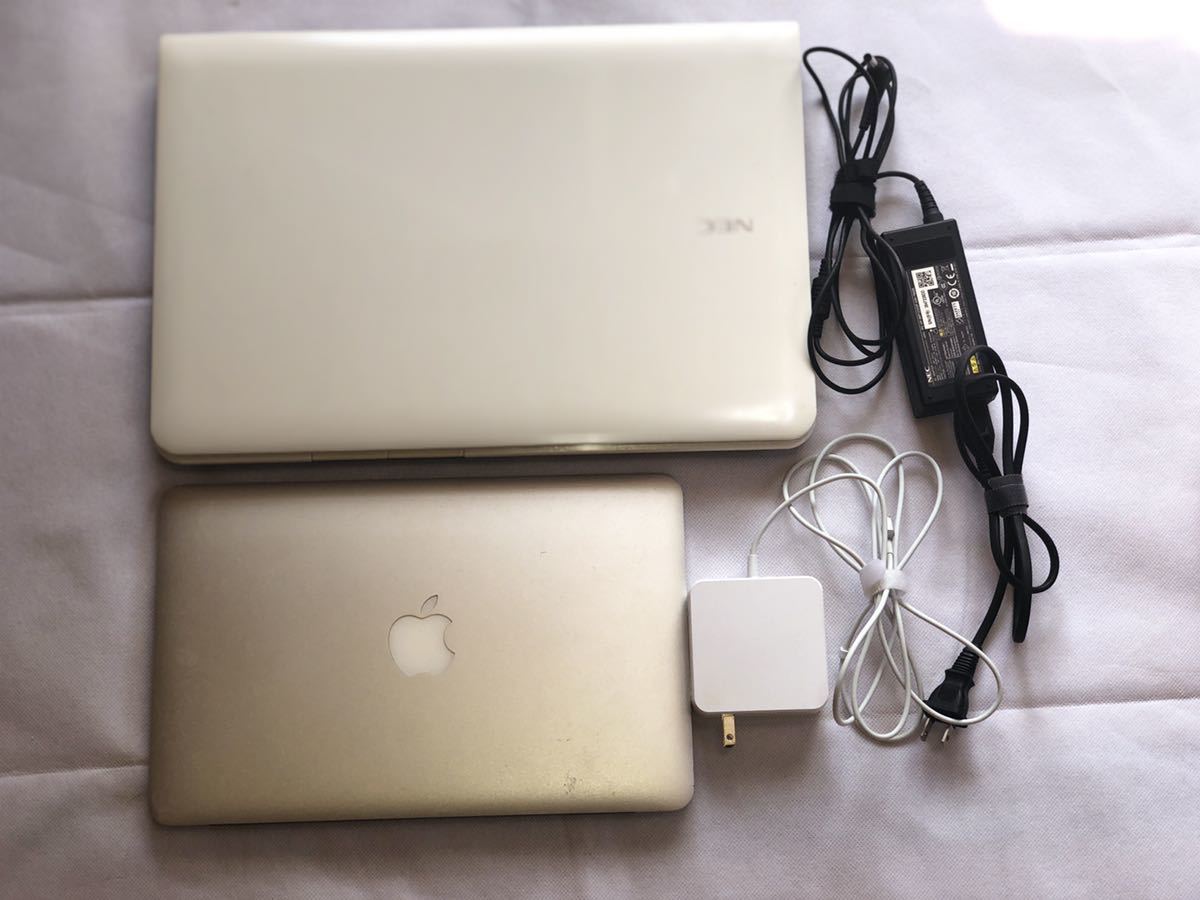 MacBook Air 2013 (A1465)[Core i5 RAM:4GB/SSD:128GB 11インチ]OS X bigsur NEC  LaVie Windows10