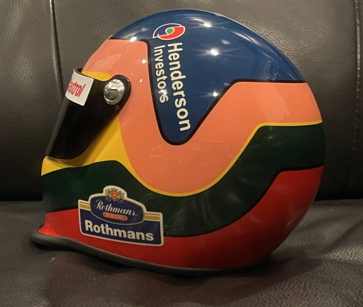 Yahoo!オークション - ジャックヴィルヌーブ 1995 F1 ヘルメット Yahoo!オークション - ジャックヴィルヌーブ 1995 F1 ヘルメット