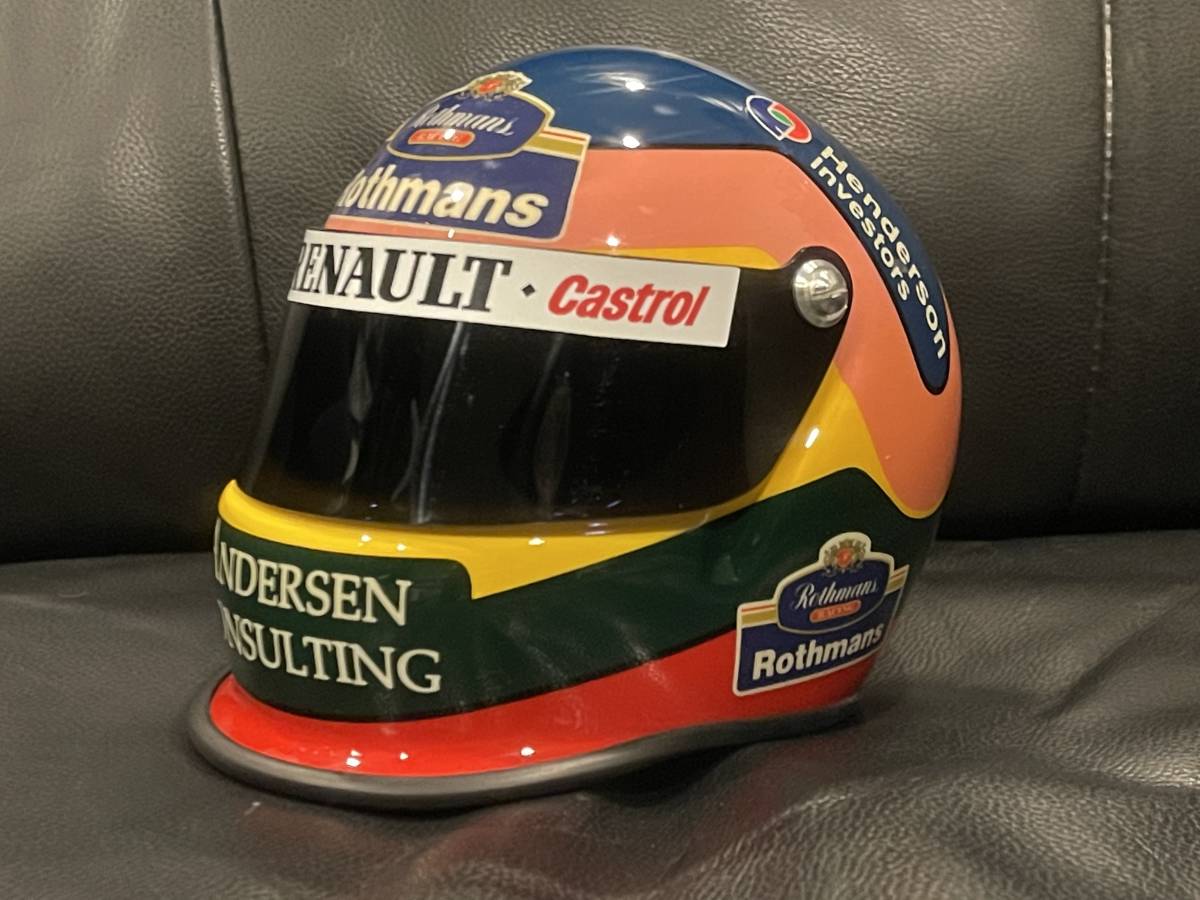Yahoo!オークション - ジャックヴィルヌーブ 1995 F1 ヘルメット Yahoo!オークション - ジャックヴィルヌーブ 1995 F1 ヘルメット