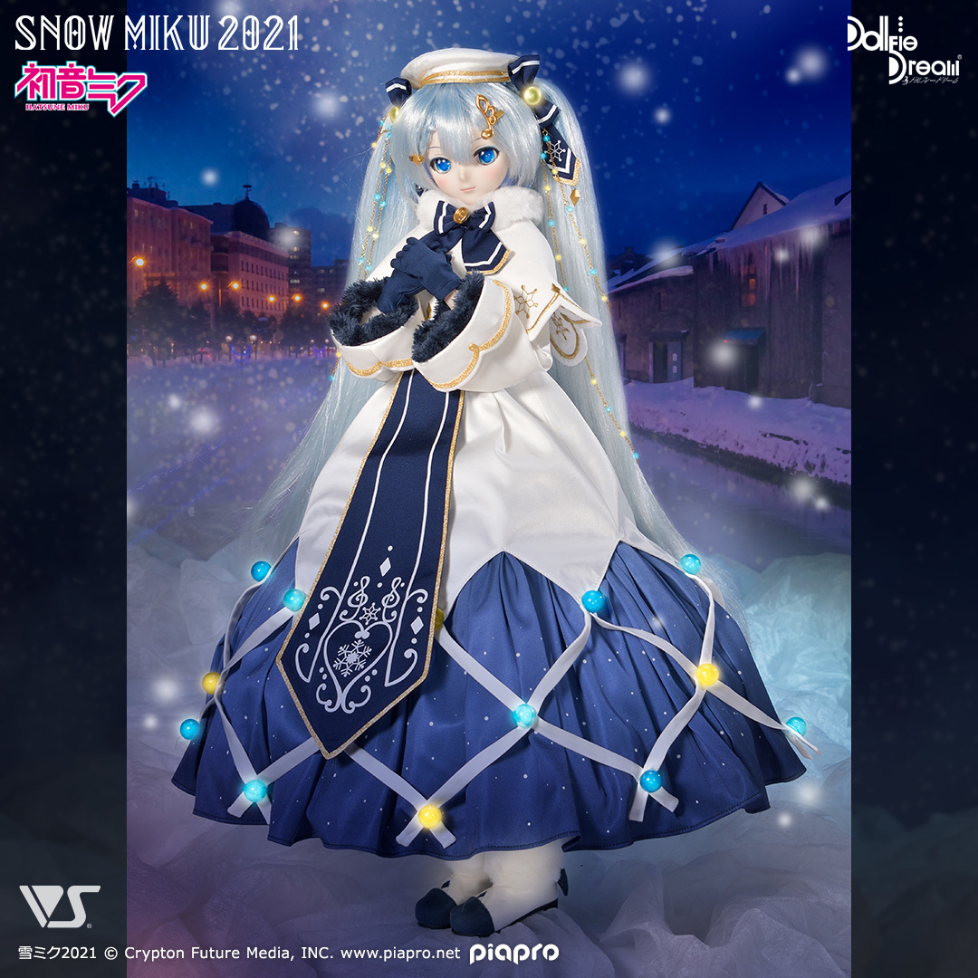 永遠の定番モデル DD ドルフィードリーム ボークス 雪ミク 初音ミク