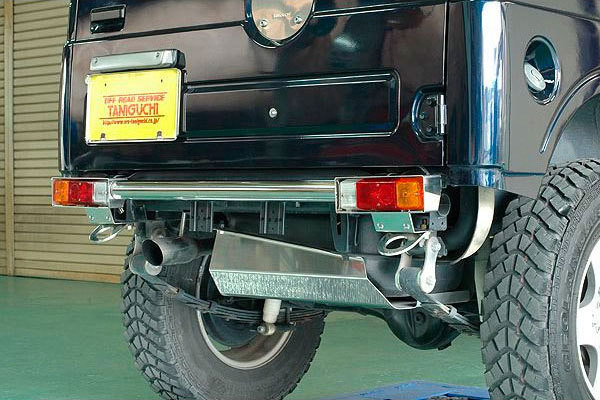 ORSタニグチ NEWリアスキッドバンパー ステンレス センター丸パイプ