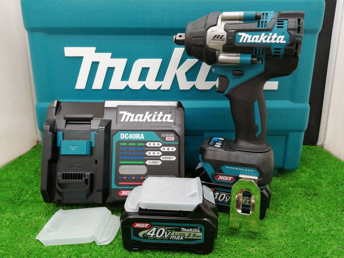 未使用品 makita マキタ 40V 2.5Ah 12.7sq 充電式 インパクトレンチ